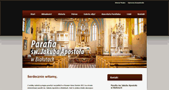 Desktop Screenshot of parafiabialuty.pl